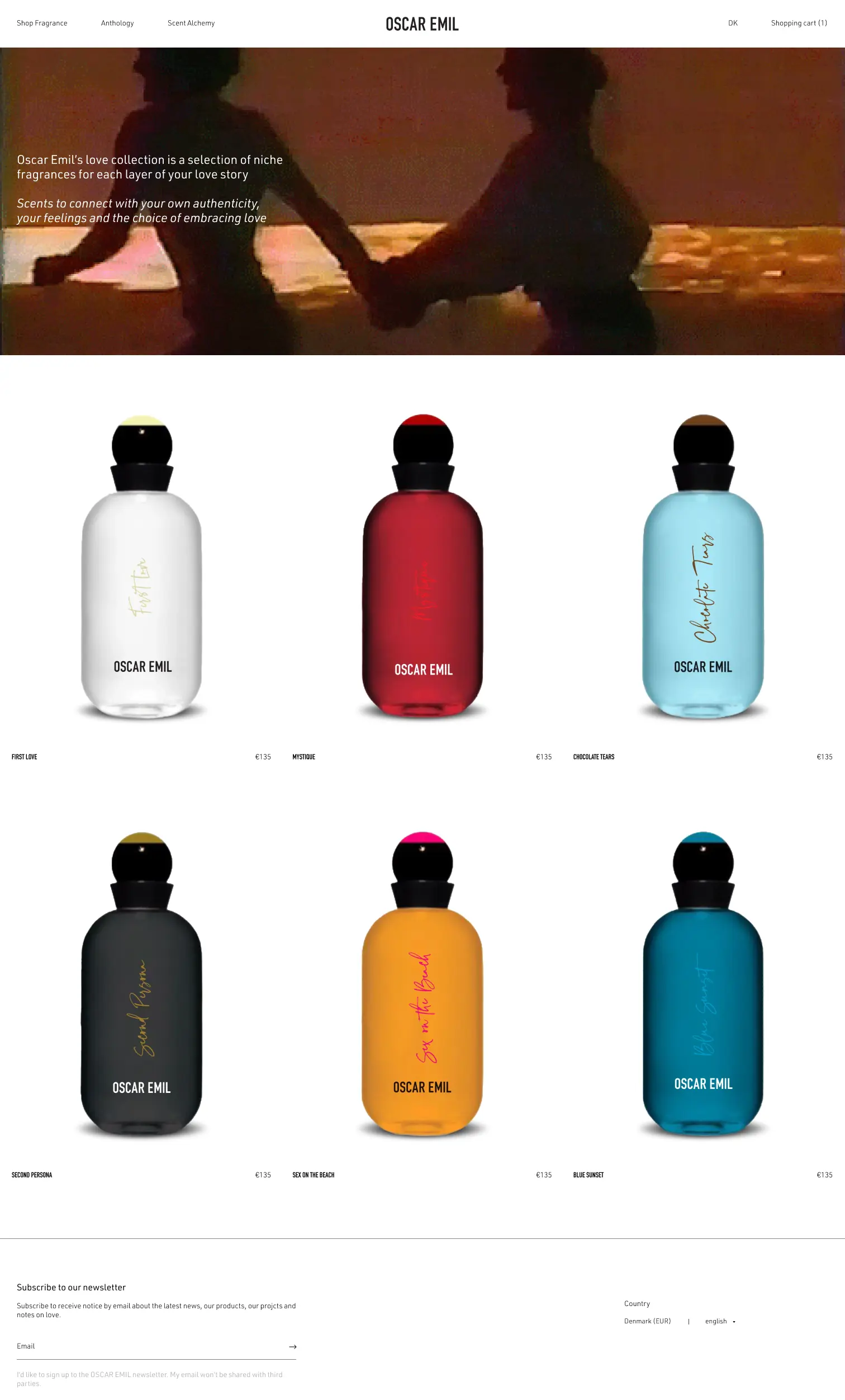 Oscar Emil's collection page